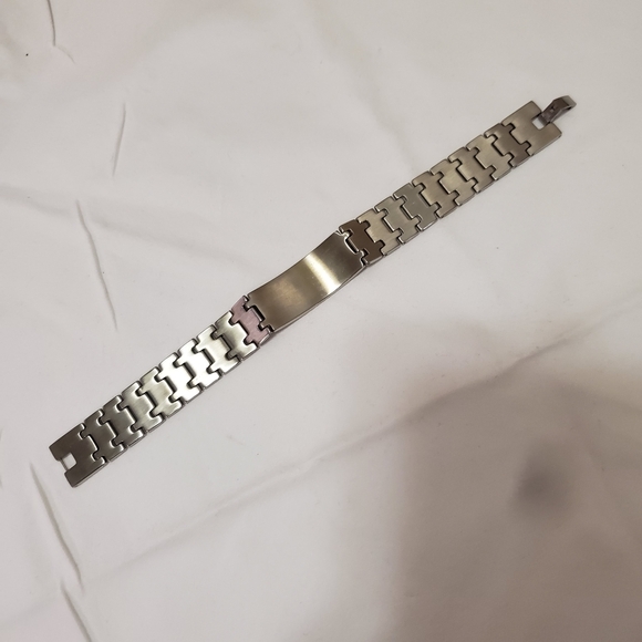 Stainless Steel Cross Bracelet - Picture 4 of 10